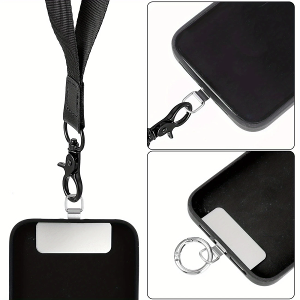 Durable Metal Connector for Phone Case Lanyard Wristband - Image 2