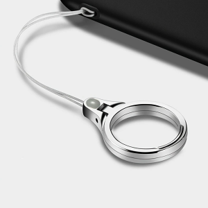 1pcs Mobile Phone Pendant Ring Stand Metal Creative Short Mobile Phone
