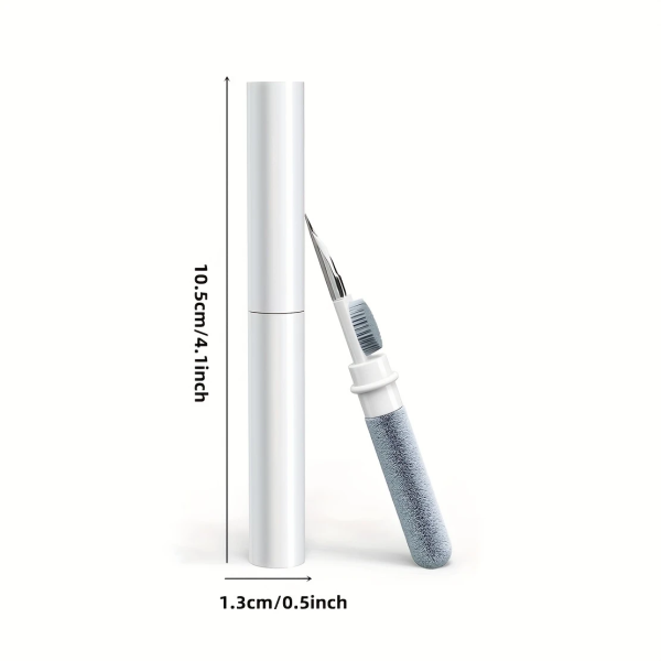 Earbuds Cleaning Pen, 3in 1 Multifunction Cleaner Kit with Soft Brush - Image 3