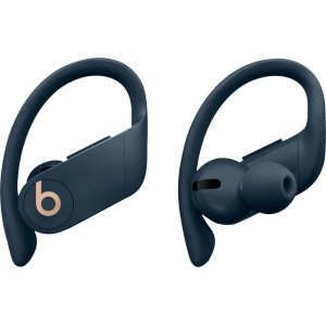 Beats - Geek Squad Certified Refurbished Powerbeats Pro Totally Wireless Earphones - Navy