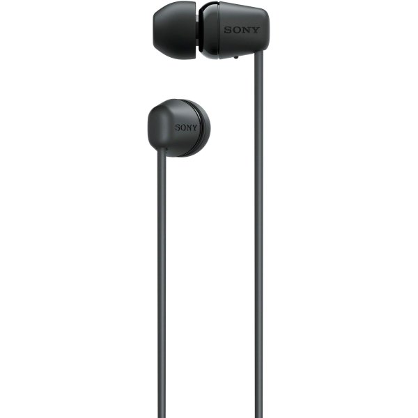 Sony - WIC100 Wireless In-ear Headphone - Black - Image 2