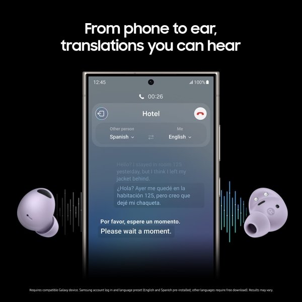 Samsung - Galaxy Buds2 Pro True Wireless Earbud Headphones - Graphite - Image 3