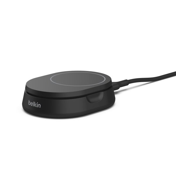 Belkin - Convertible Stand 15W - MagSafe-Compatible Qi2 Charger, iPhone Charger for Apple iPhone 16, Apple Airpods, & More - Black - Image 2